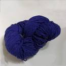 100%短纖羊毛-暗紫藍 200g