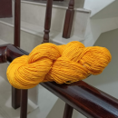 高冺黃色100%細羊毛 230g