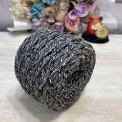 雲母小貝灰毛線 150g